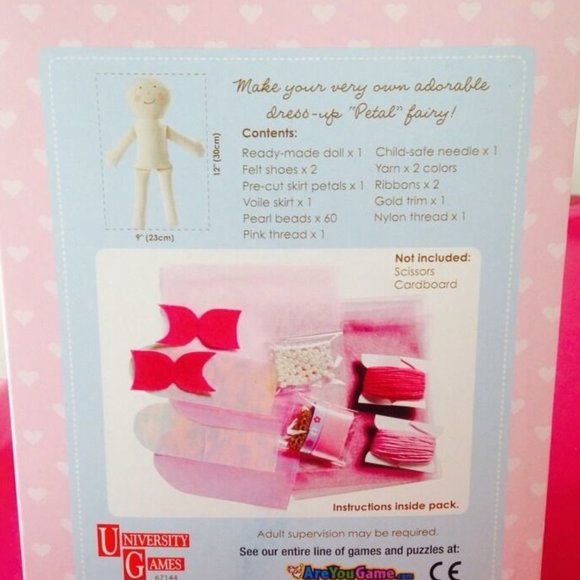 NEW In Box My Studio Girl Dress Up Doll Sewing Kit - Fairy "Petal" - Picture 3 of 4